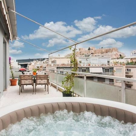 雅典Lovely Apt W/Heated Jacuzzi &Full Acropolis View公寓 外观 照片